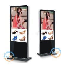 slim type HD 55 inch floor standing lcd advertising display